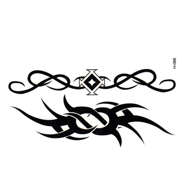 Тату-наклейка на волосы