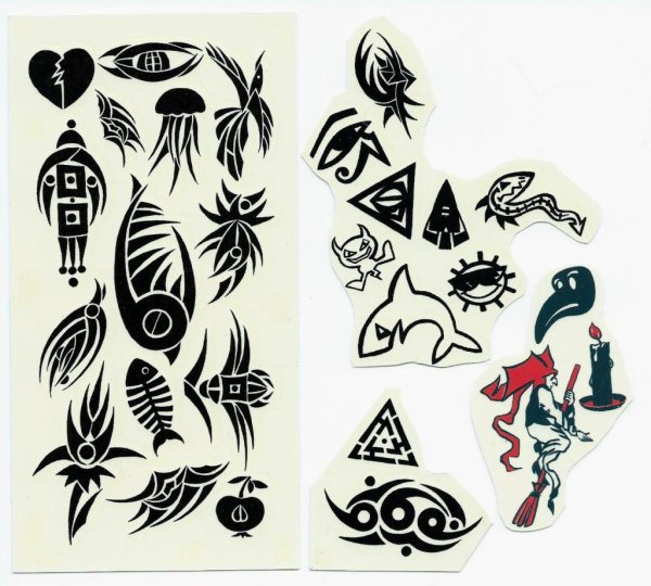 Тату Крылья на спине у мужчин