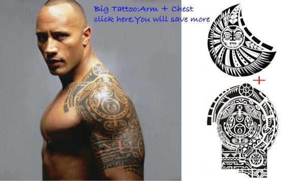 Тату Маори Дуэйн Джонсон