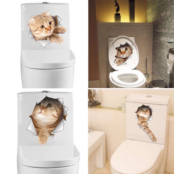 Кошачий туалет вывеска