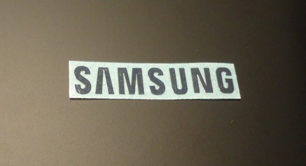 Samsung надпись