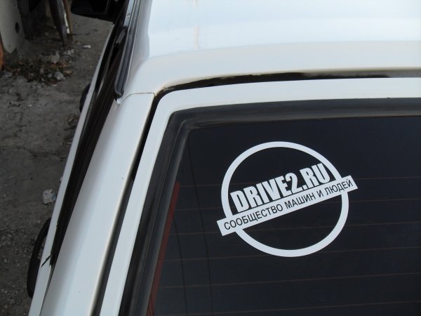 Штатные подкапотные наклейки ВАЗ 2114
