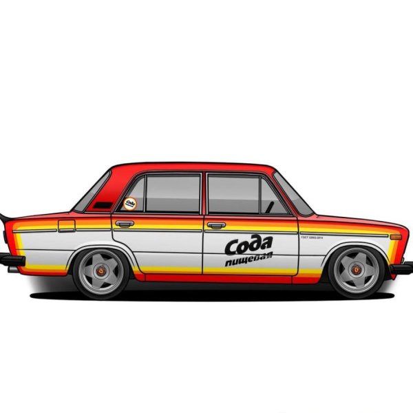 Штатные подкапотные наклейки ВАЗ 2114