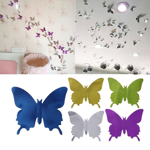 Декоративные бабочки на потолок