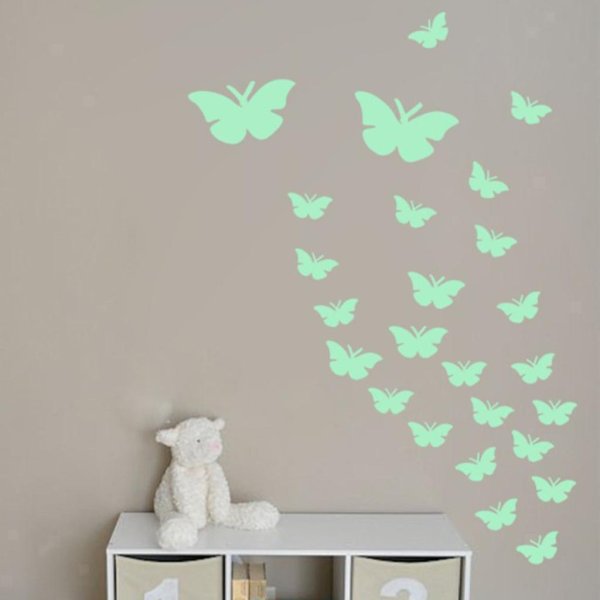 Наклейки бабочки на стену