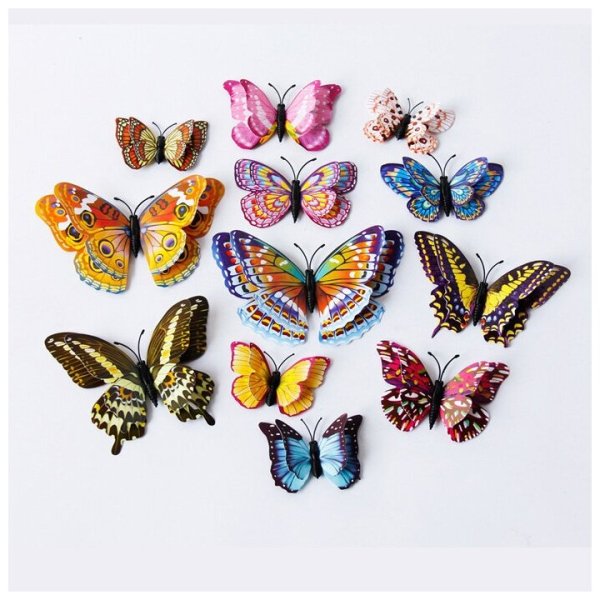 Наклейки бабочки на натяжной потолок