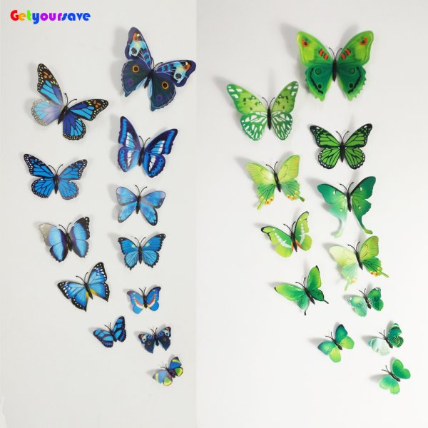 Бабочки интерьерные на стену