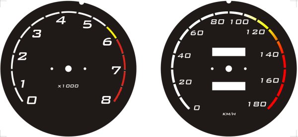 Шкалы приборов ВАЗ 2103