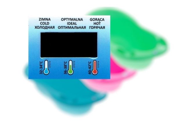 Термометр наклейка для ванной