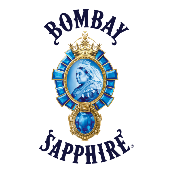 Наклейка на бутылку Джин