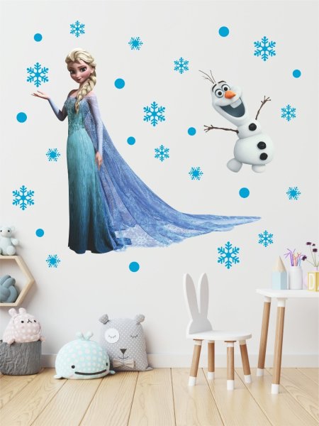 Интерьерная наклейка Эльза