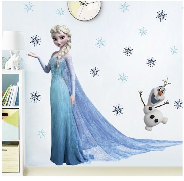 Наклейки на стену Холодное сердце