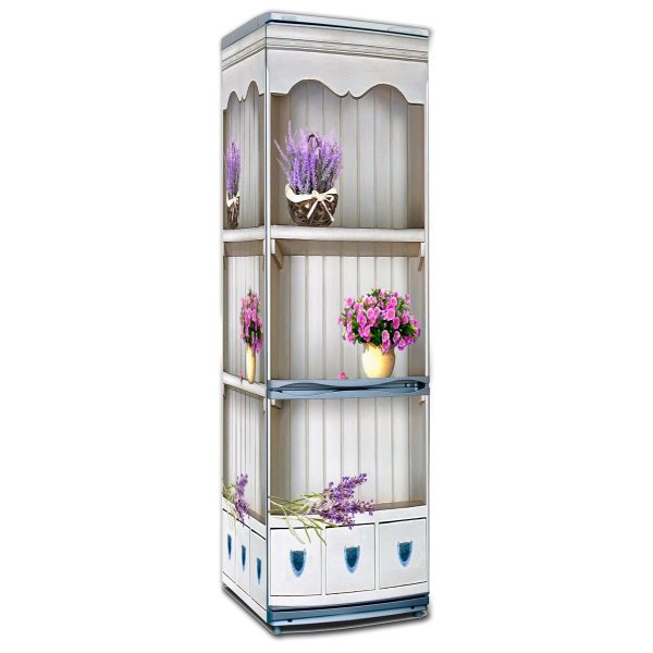 Наклейки на холодильник Прованс