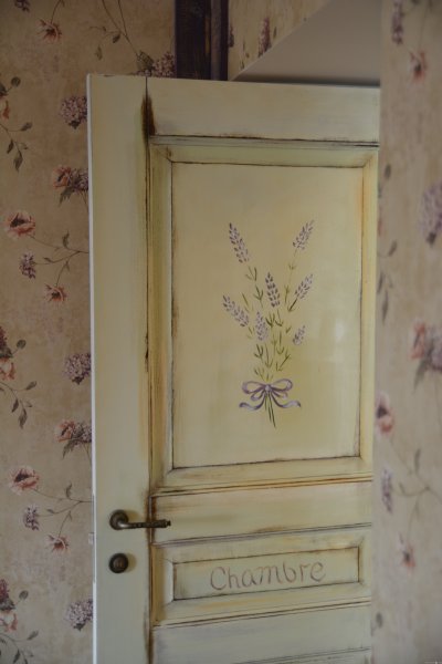 Холодильник в стиле шебби Шик