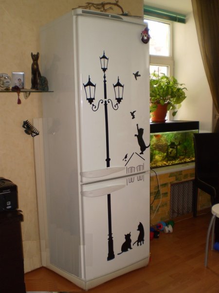 Перекраска холодильника