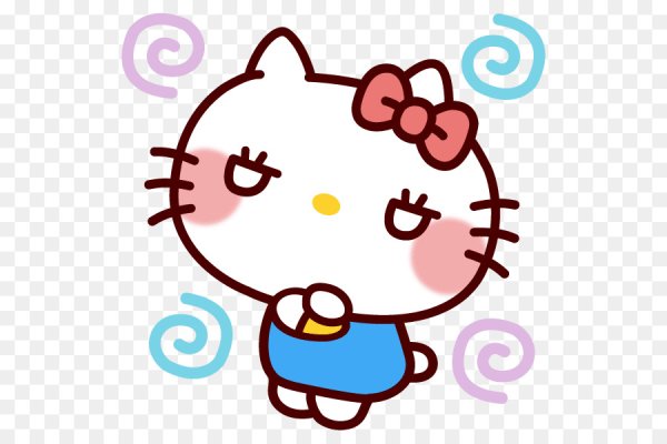 Hello Kitty Kuromi наклейки