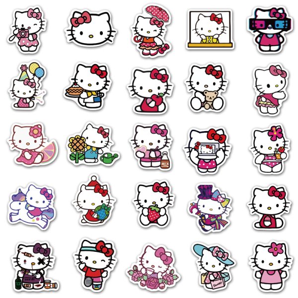 Kuromi hello Kitty Стикеры