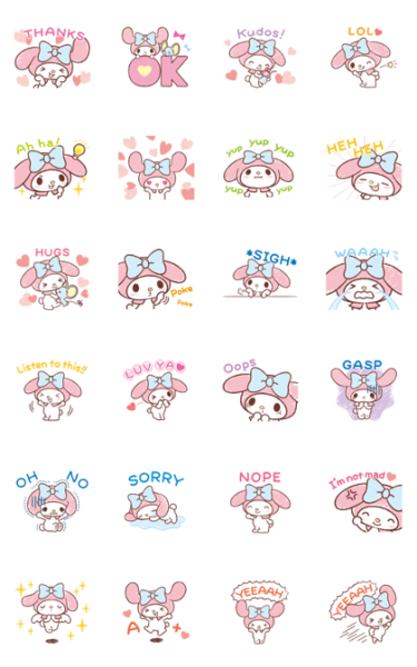 Стикеры Хэллоу Китти Sanrio