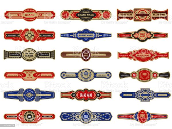 Этикетки для сигар