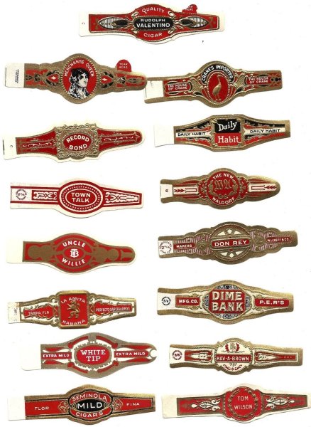 Этикетка для сигар печать