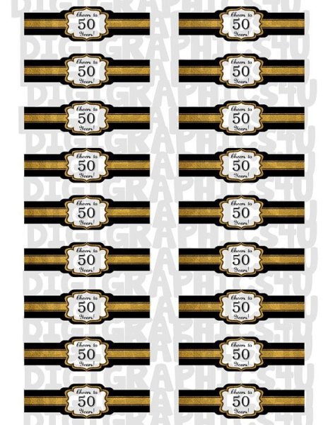 Этикетки для сигар распечатать на день рождения