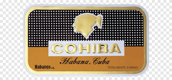 Наклейка на сигару Cohiba