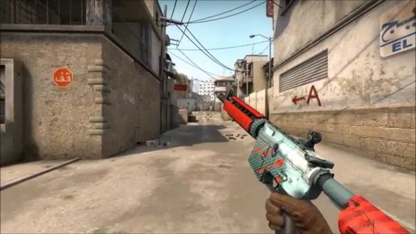 Дождь из пуль м4а4