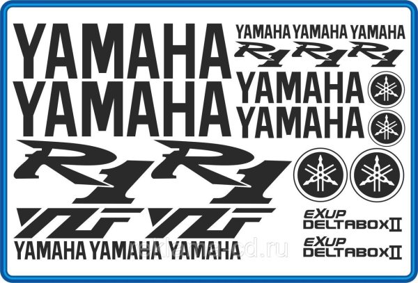 Наклейка Yamaha