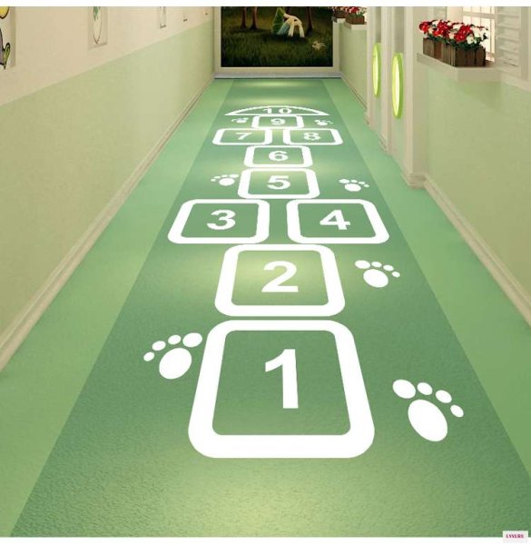 Классики наклейка на пол