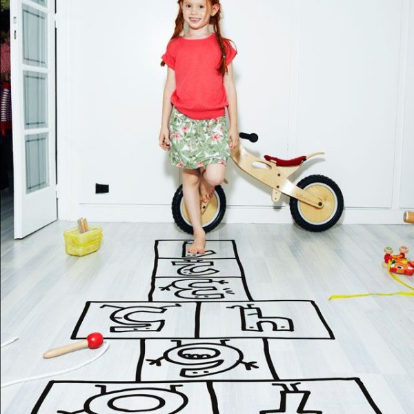 Лабиринт на полу для детей