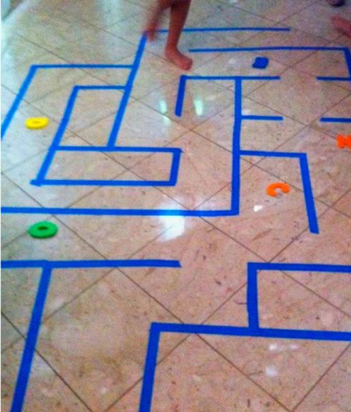 Украсить пол в детском саду