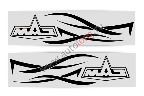 КАМАЗ мафия наклейка