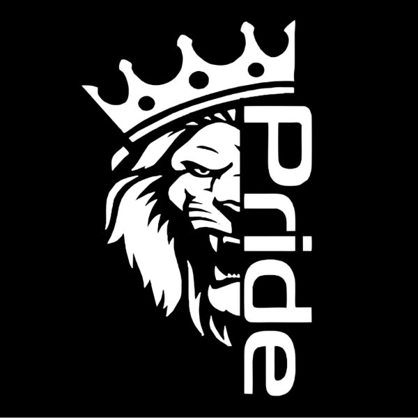 Лев Прайд наклейка