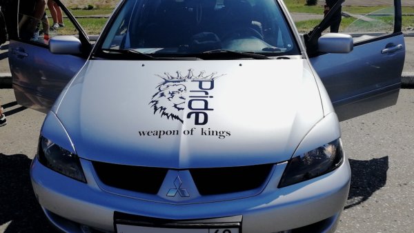 Наклейка Прайд на лоб