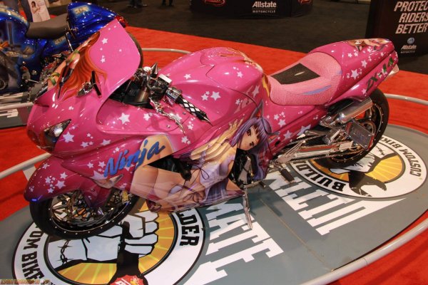 Мотоцикл в аниме Стилм