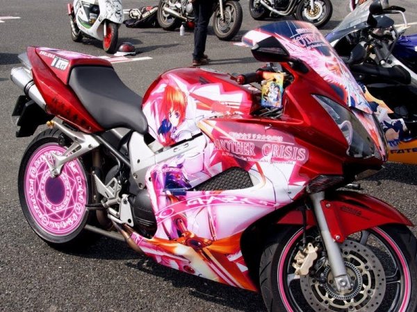 Мотоциклист арт