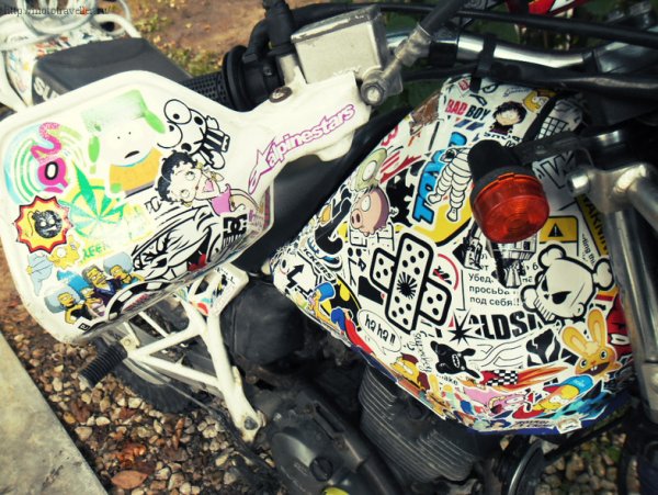 Разрисованные авто для девушек