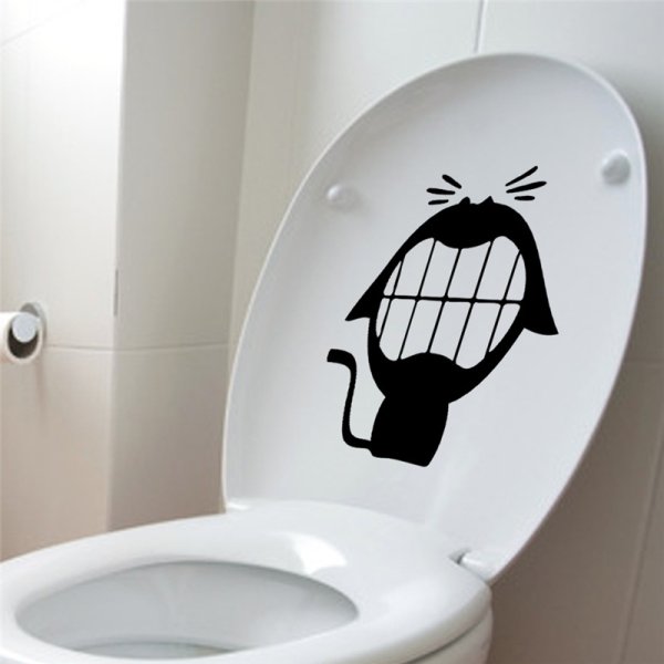 Наклейки для туалета и ванной