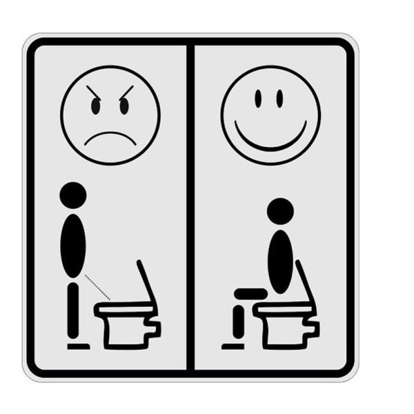 Прикольные значки для туалета