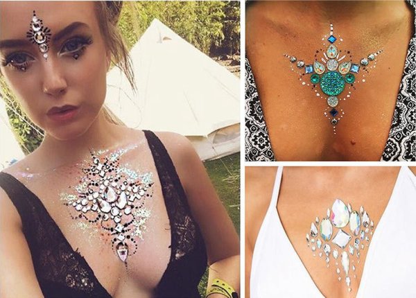 Стразы на тело