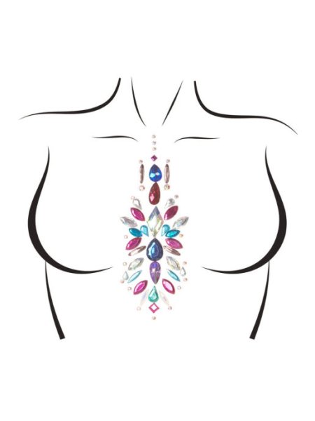 Наклейки на соски стразы