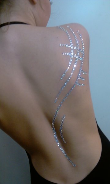 Наклейки стразы