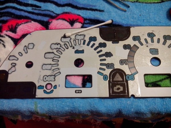 Диодная лента в приборку ВАЗ 2114