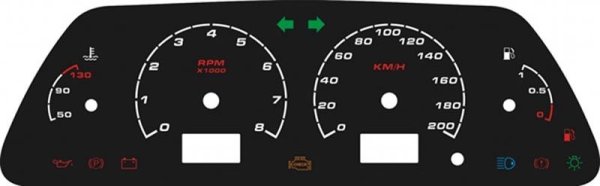 Шкалы приборной панели ВАЗ 2114