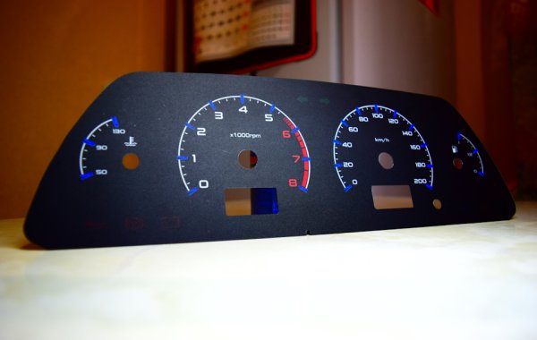 Шкалы приборов ВАЗ 2114