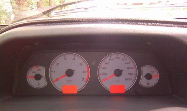 Шкала приборной панели ВАЗ 2110