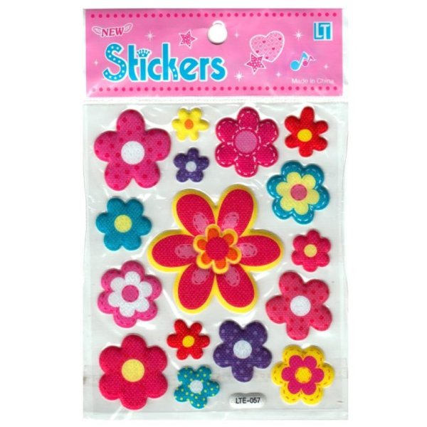 Наклейки цветы под перламутр