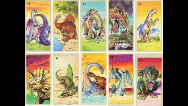 Наклейки от жвачки Dunkin динозавры