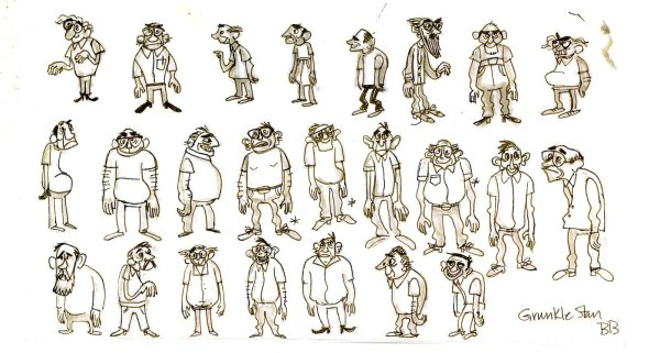 Стикеры чёрно белые Гравити Фолз