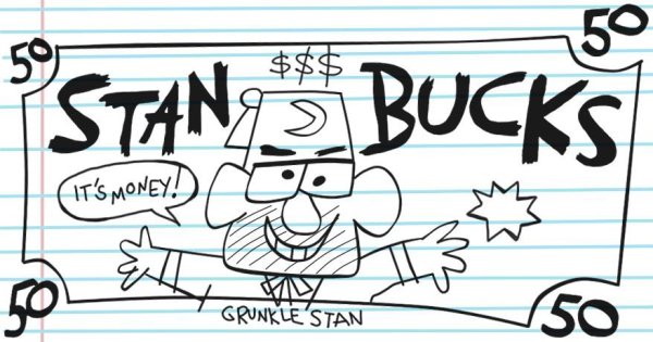 Гравити Фолз Баксы стена